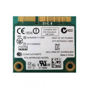 Intel Centrino Wireless Card